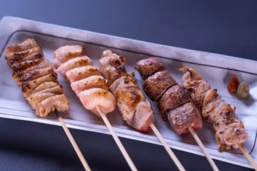 国産若鳥 焼き鳥セット200本　　（1本30g/40本x5種類） - 画像 (2)