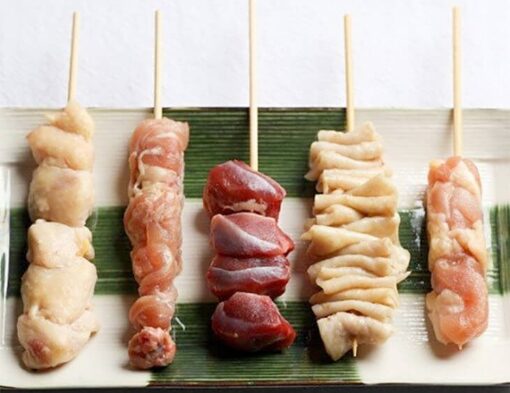 国産若鳥 焼き鳥セット200本　　（1本30g/40本x5種類） - 画像 (7)