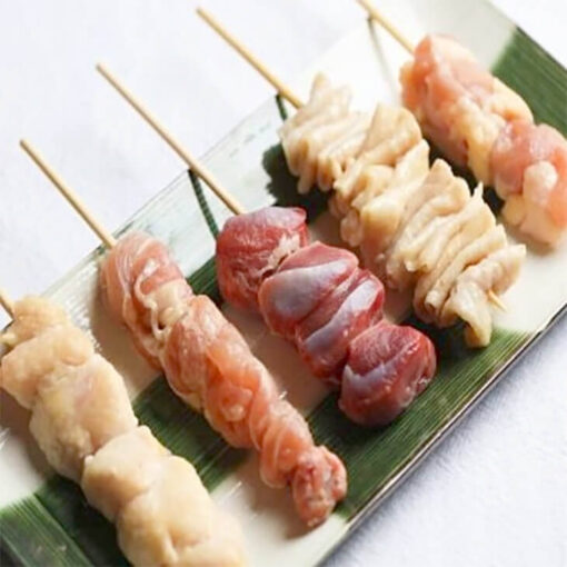 国産若鳥 焼き鳥セット200本　　（1本30g/40本x5種類） - 画像 (6)